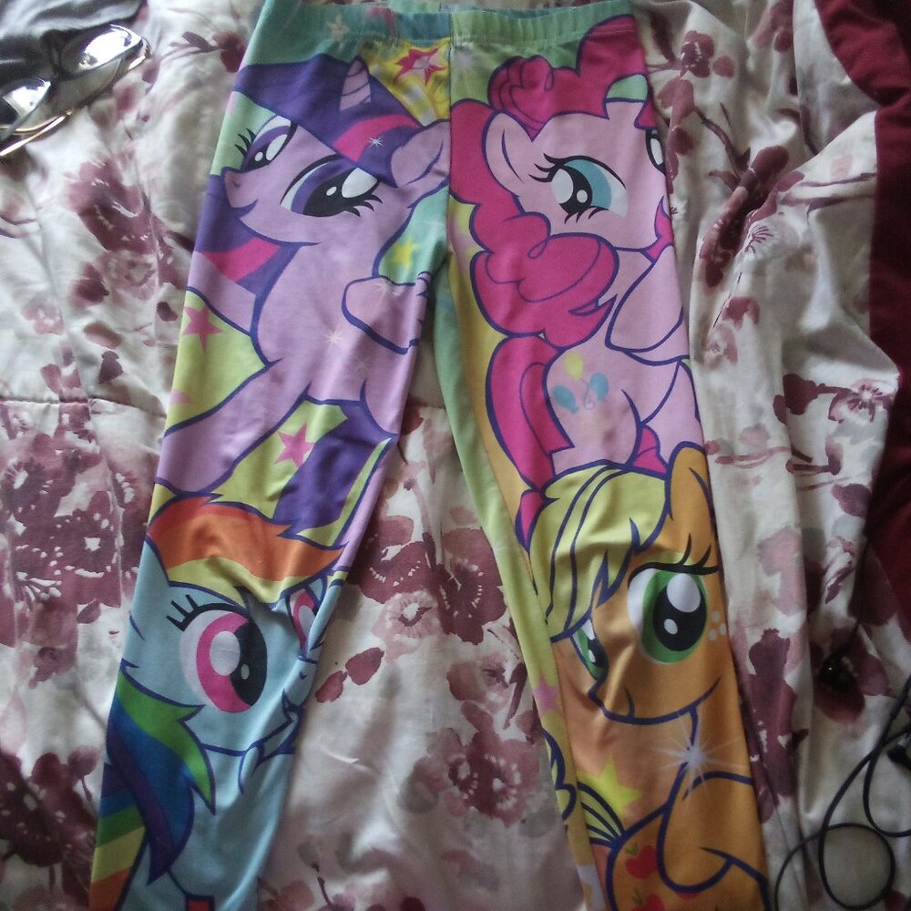 My little pony stretchy tights for girls